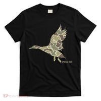 Flying Mallard Duck Camouflage Camo Duck Hunting Camo Hunter T-Shirt thumb 0
