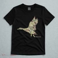 Flying Mallard Duck Camouflage Camo Duck Hunting Camo Hunter T-Shirt thumb 5