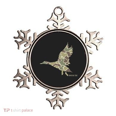 Flying Mallard Duck Camouflage Camo Duck Hunting Camo Hunter Ornament