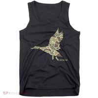 Flying Mallard Duck Camouflage Camo Duck Hunting Camo Hunter Tank Top thumb 0