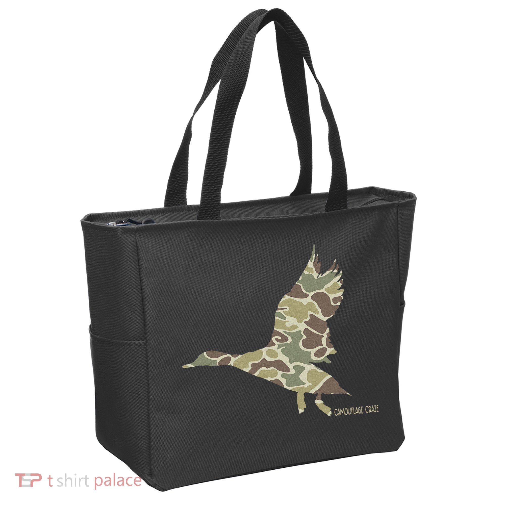 Flying Mallard Duck Camouflage Camo Duck Hunting Camo Hunter Tote Bag