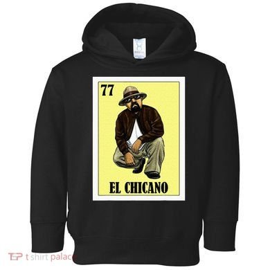 Funny Mexican Design For Chicanos El Chicano Toddler Hoodie
