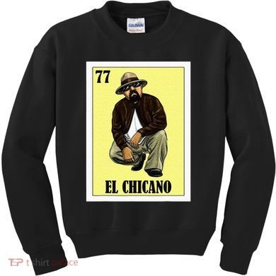Funny Mexican Design For Chicanos El Chicano Kids Sweatshirt