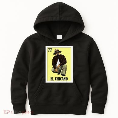 Funny Mexican Design For Chicanos El Chicano Kids Hoodie
