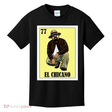 Funny Mexican Design For Chicanos El Chicano Kids T-Shirt
