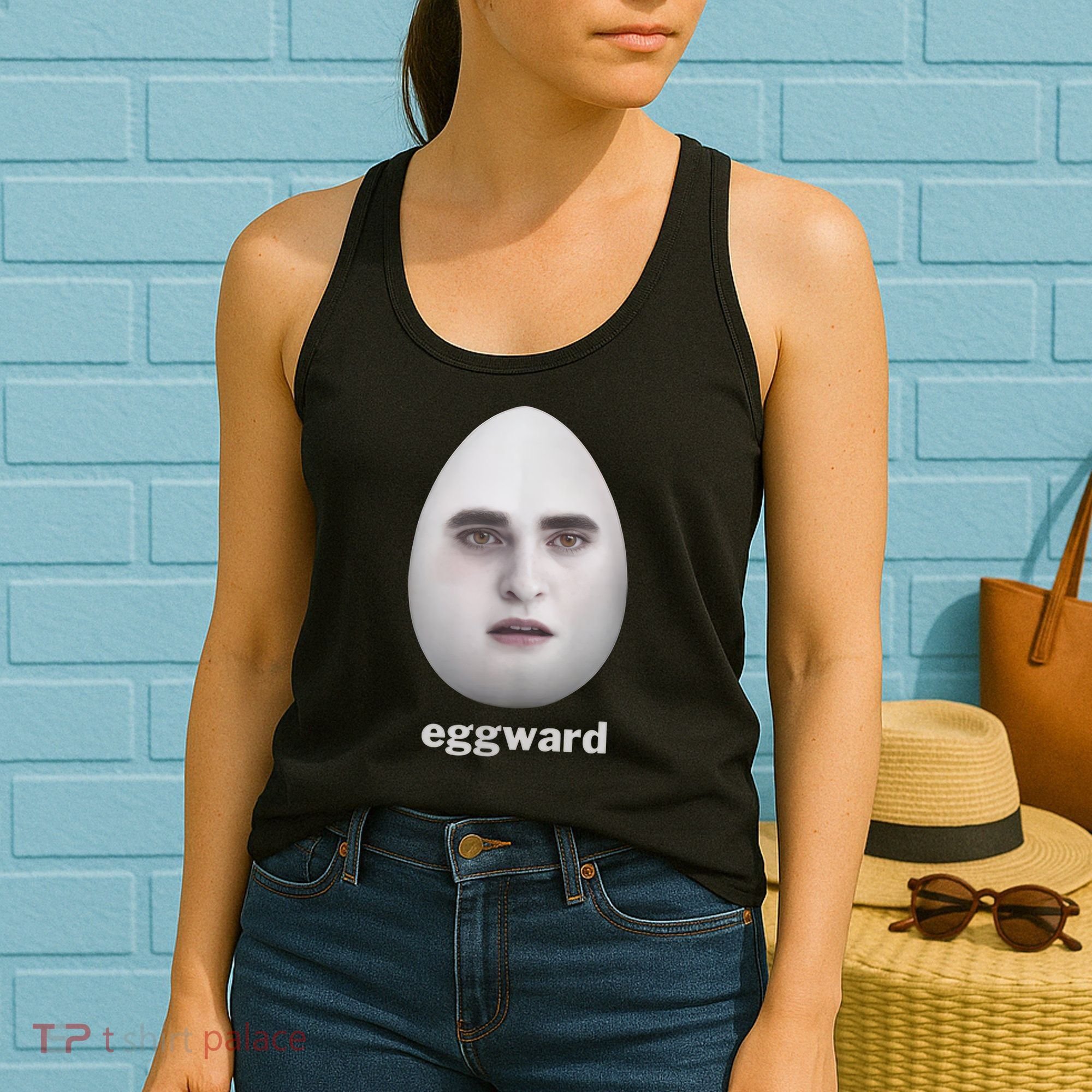 funny meme eggward Women's Tank Top