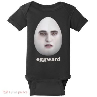 funny meme eggward Baby Bodysuit