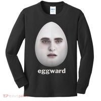 funny meme eggward Kids Long Sleeve Shirt thumb 0