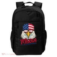 Funny Merica Eagle USA American Flag Backpack thumb 0