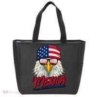 Funny Merica Eagle USA American Flag Tote Bag thumb 0