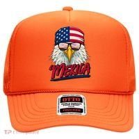 Funny Merica Eagle USA American Flag Hat thumb 0