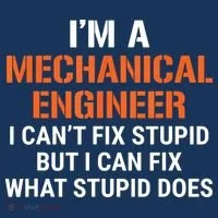 Funny Mechanical Engineer I Cant Fix Stupid Kids Long Sleeve Shirt thumb 2