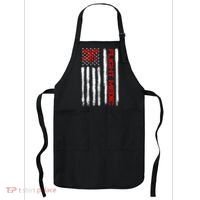 Flight Medic EMS EMT Nurse Paramedic US American Flag Gift Apron thumb 0