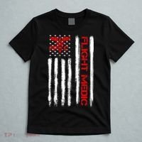 Flight Medic EMS EMT Nurse Paramedic US American Flag Gift T-Shirt thumb 5