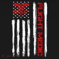 Flight Medic EMS EMT Nurse Paramedic US American Flag Gift Women's Hoodie thumb 2