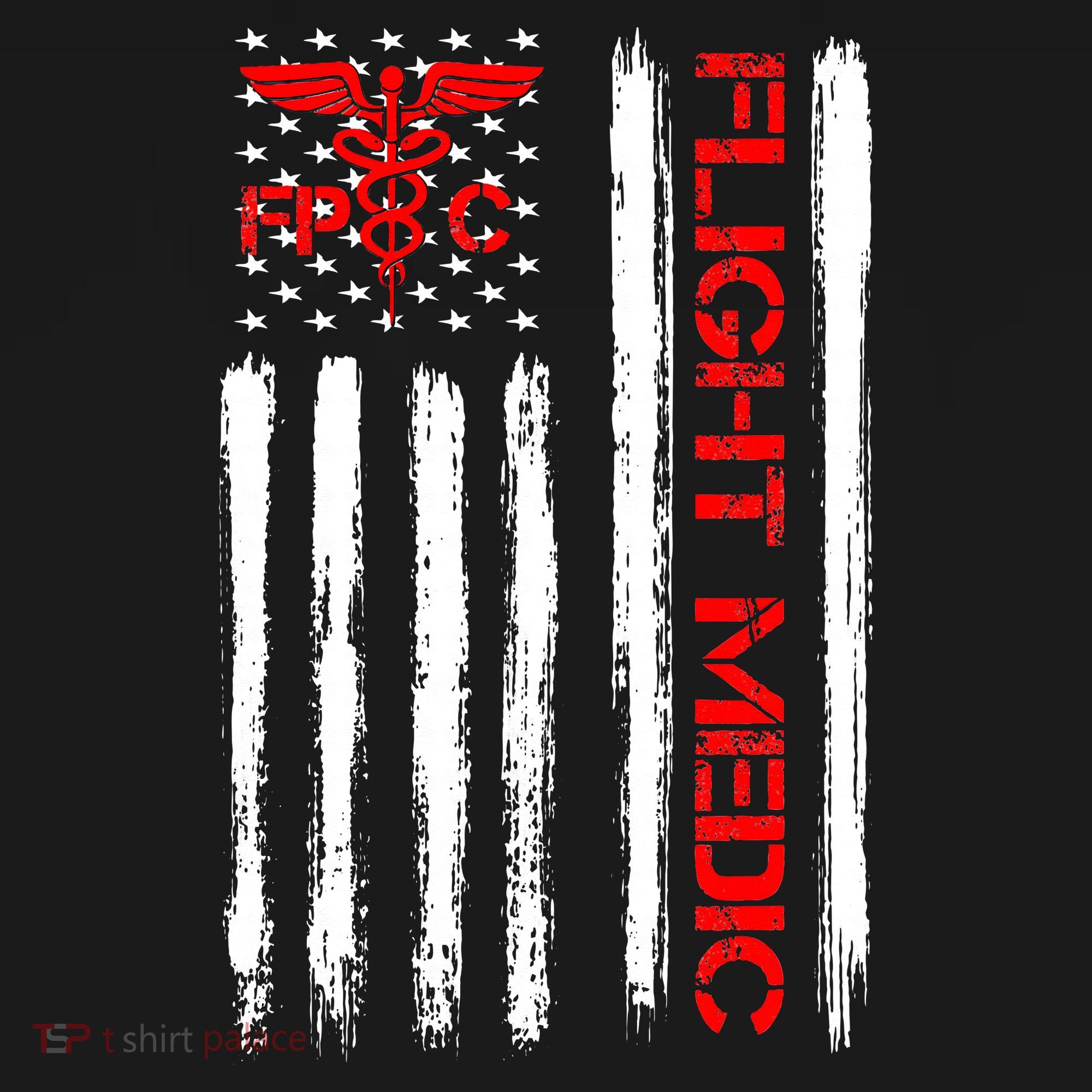 Flight Medic EMS EMT Nurse Paramedic US American Flag Gift Women's Tank Top