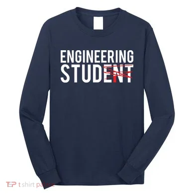 Future Mechanical Engineer Engineering Student Gift Long Sleeve Shirt
