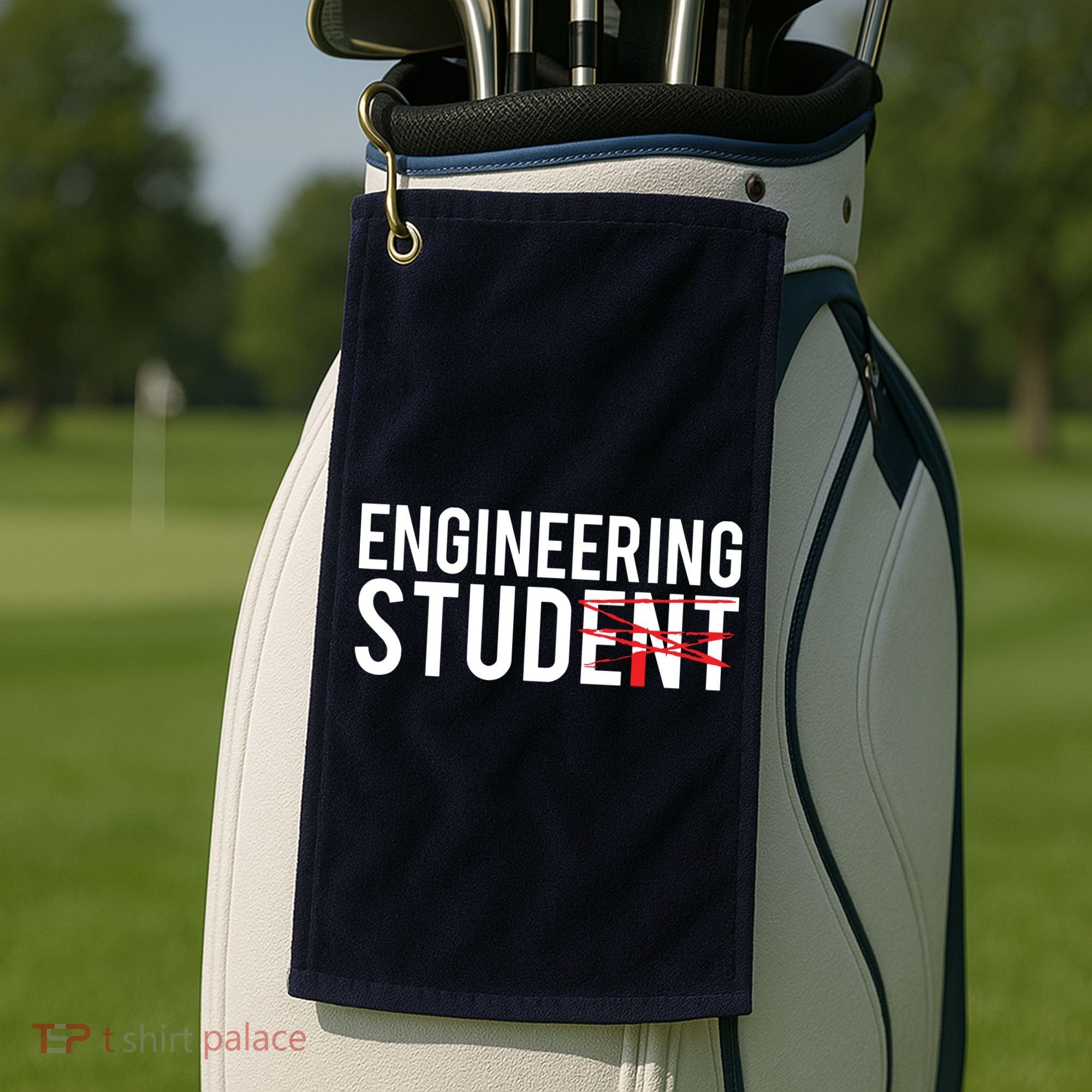 Future Mechanical Engineer Engineering Student Gift Golf Towel