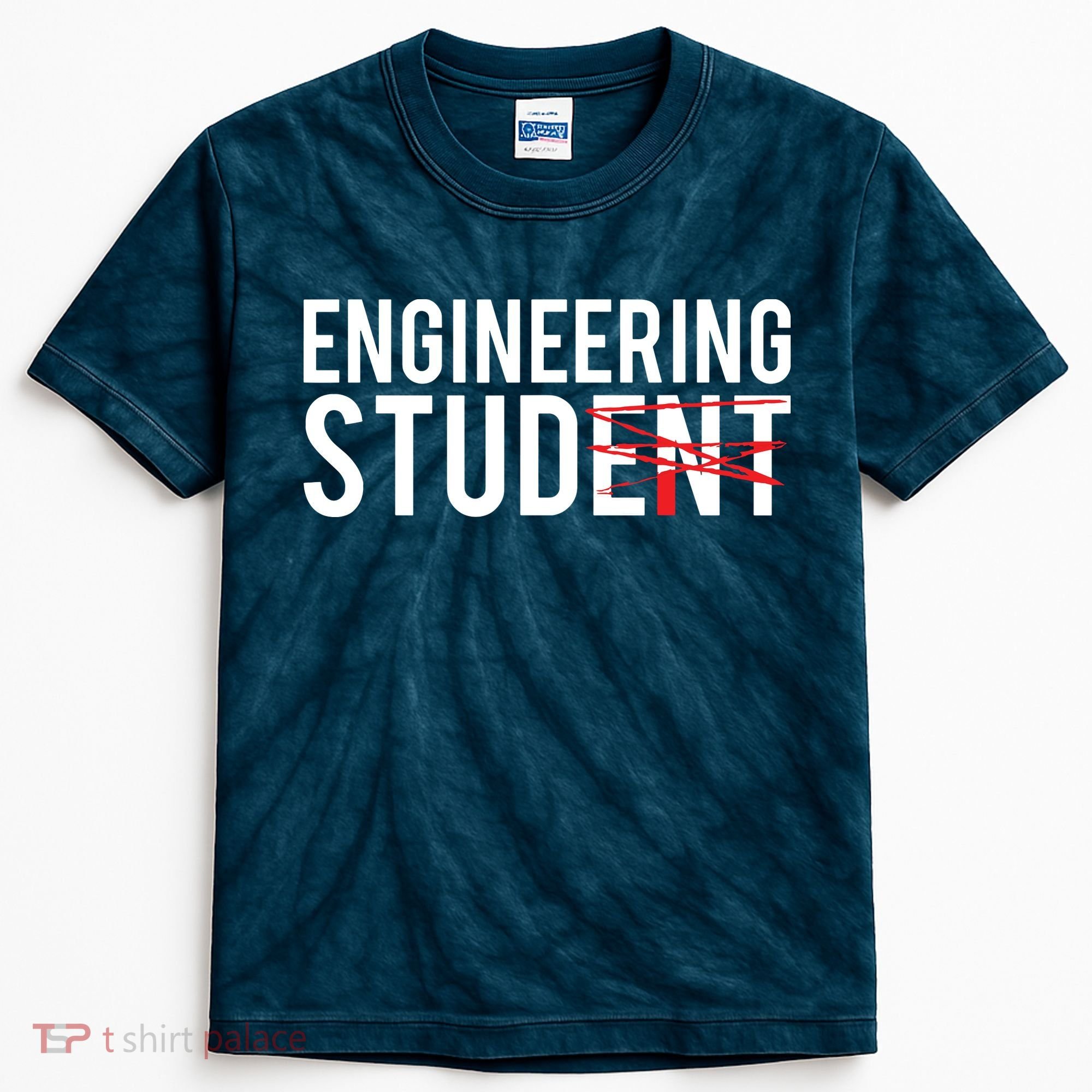 Future Mechanical Engineer Engineering Student Gift Kids Tie-Dye T-Shirt