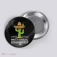 Funny Mechanical Engineer Engineering Button thumb 0