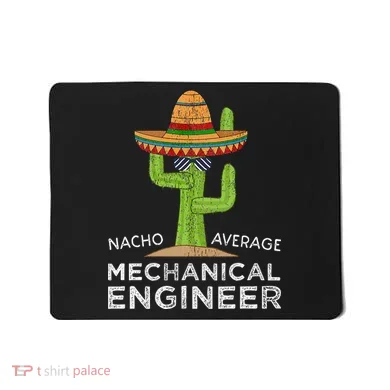 Funny Mechanical Engineer Engineering Mousepad