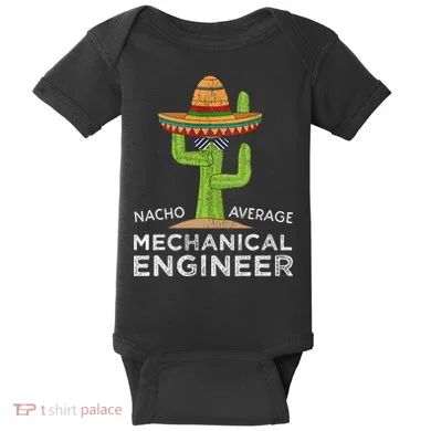 Funny Mechanical Engineer Engineering Baby Bodysuit