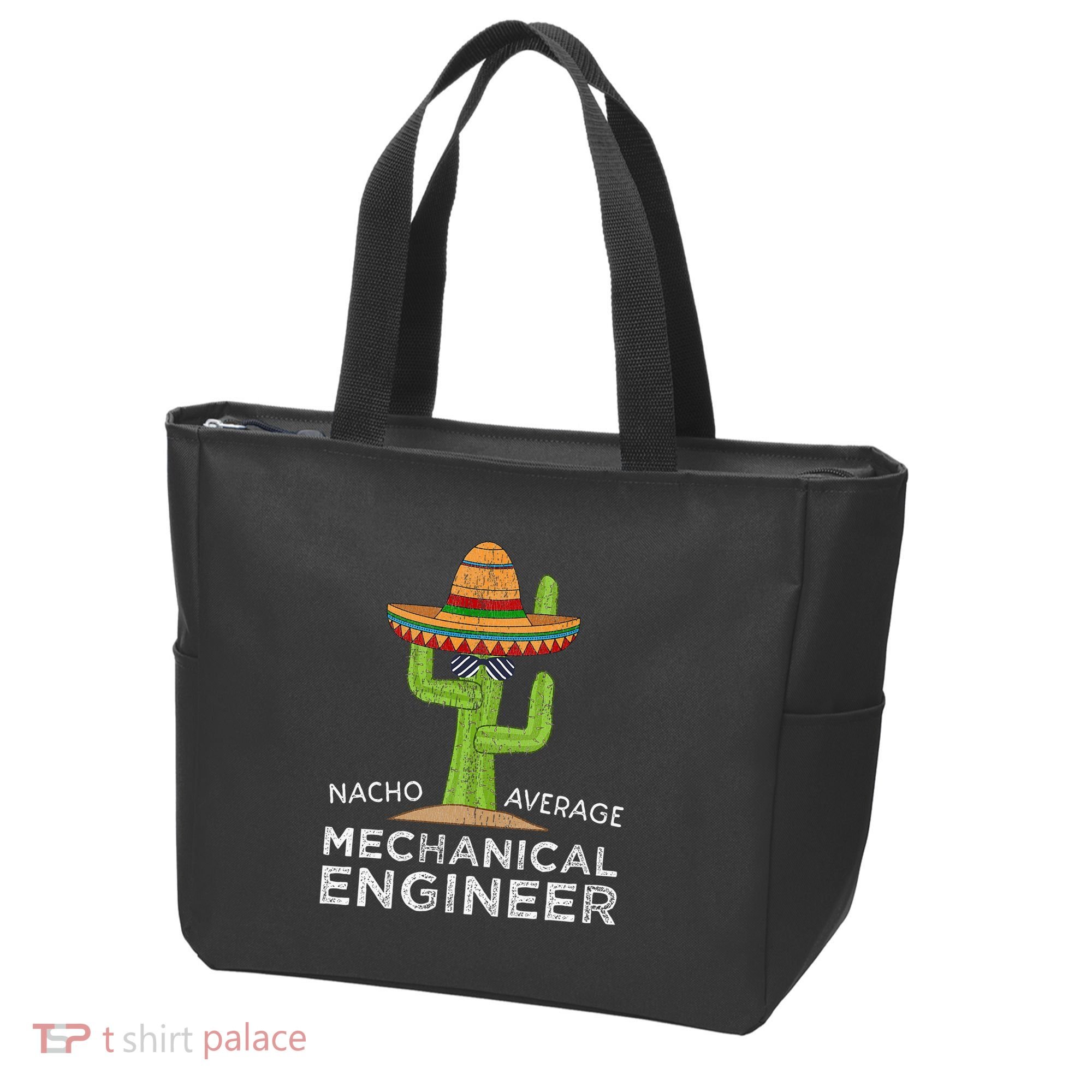 Funny Mechanical Engineer Engineering Tote Bag