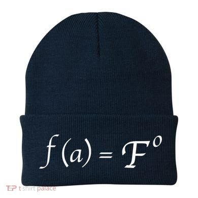 FAFO Math Equation Beanie
