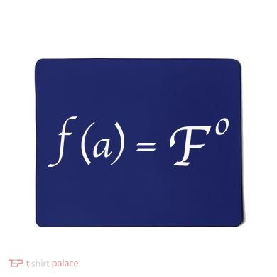 FAFO Math Equation Mousepad