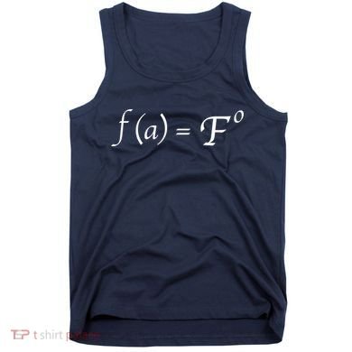 FAFO Math Equation Tank Top