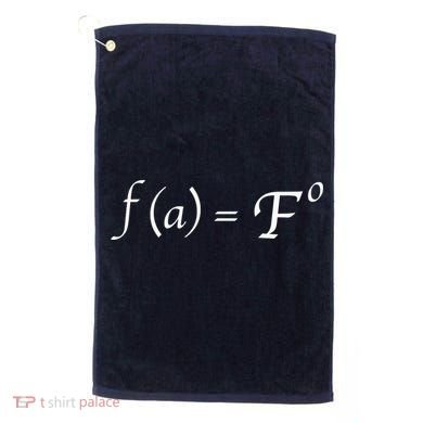 FAFO Math Equation Golf Towel