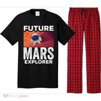 Future Mars Explorer Sayings Planet Space Pajama Set thumb 0