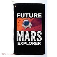 Future Mars Explorer Sayings Planet Space Golf Towel thumb 0