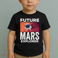 Future Mars Explorer Sayings Planet Space Toddler T-Shirt thumb 2