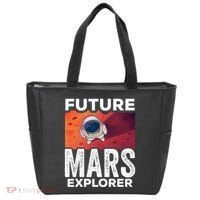 Future Mars Explorer Sayings Planet Space Tote Bag thumb 0