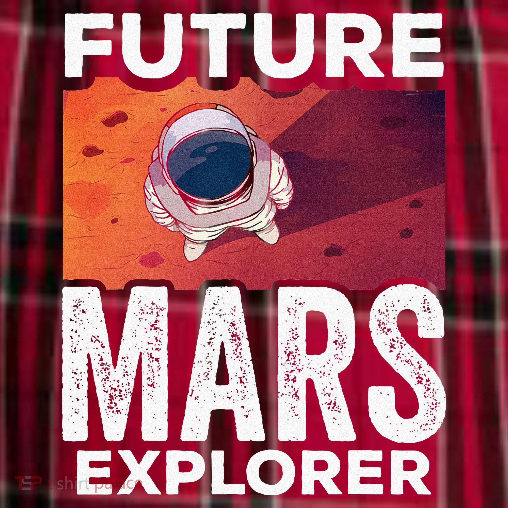 Future Mars Explorer Sayings Planet Space Men's Flannel Plaid Pajama Pants