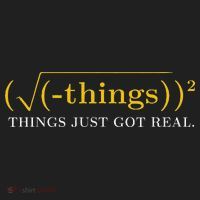 Funny Math Equation Things Just Got Real Saying Tumbler thumb 3