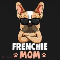 Frenchie Mom French Bulldog Dog Hoodie thumb 7