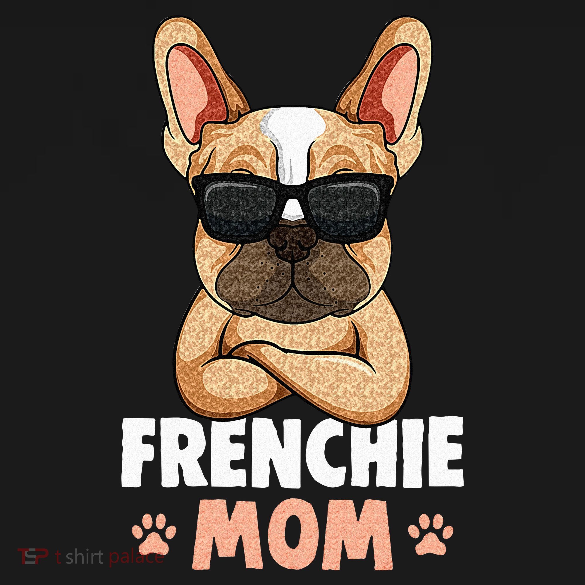 Frenchie Mom French Bulldog Dog Hoodie