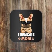 Frenchie Mom French Bulldog Dog Coaster thumb 0