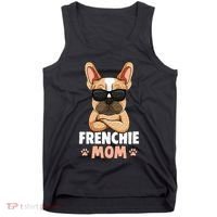 Frenchie Mom French Bulldog Dog Tank Top thumb 0