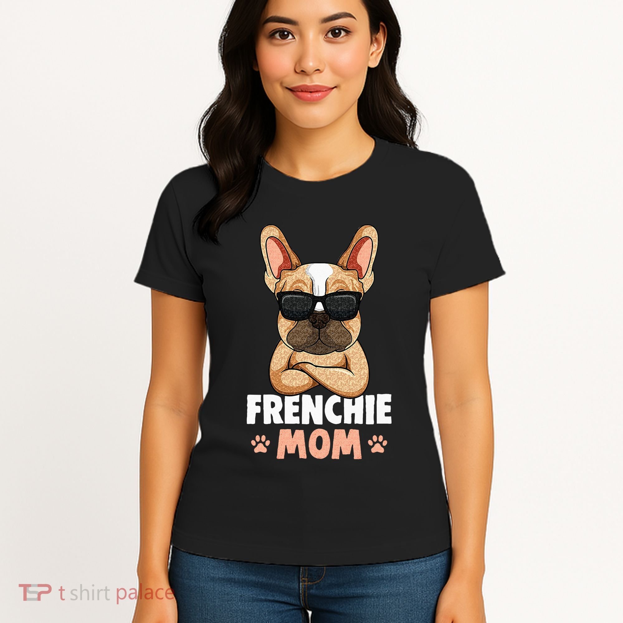 Frenchie Mom French Bulldog Dog Women's T-Shirt