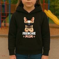 Frenchie Mom French Bulldog Dog Kids Hoodie thumb 3