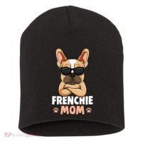 Frenchie Mom French Bulldog Dog Short Acrylic Beanie thumb 0