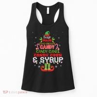 Four Main Food Groups Elf Buddy Christmas Pajama  Women's Tank Top thumb 0