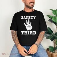 Funny Missing Finger Safety Third Fireworks July 4th Joke Comfort Colors T-Shirt thumb 3