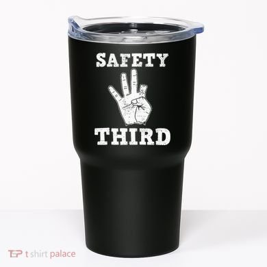 Funny Missing Finger Safety Third Fireworks July 4th Joke Tumbler