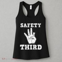 Funny Missing Finger Safety Third Fireworks July 4th Joke Women's Tank Top thumb 3
