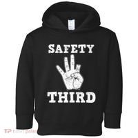 Funny Missing Finger Safety Third Fireworks July 4th Joke Toddler Hoodie thumb 0