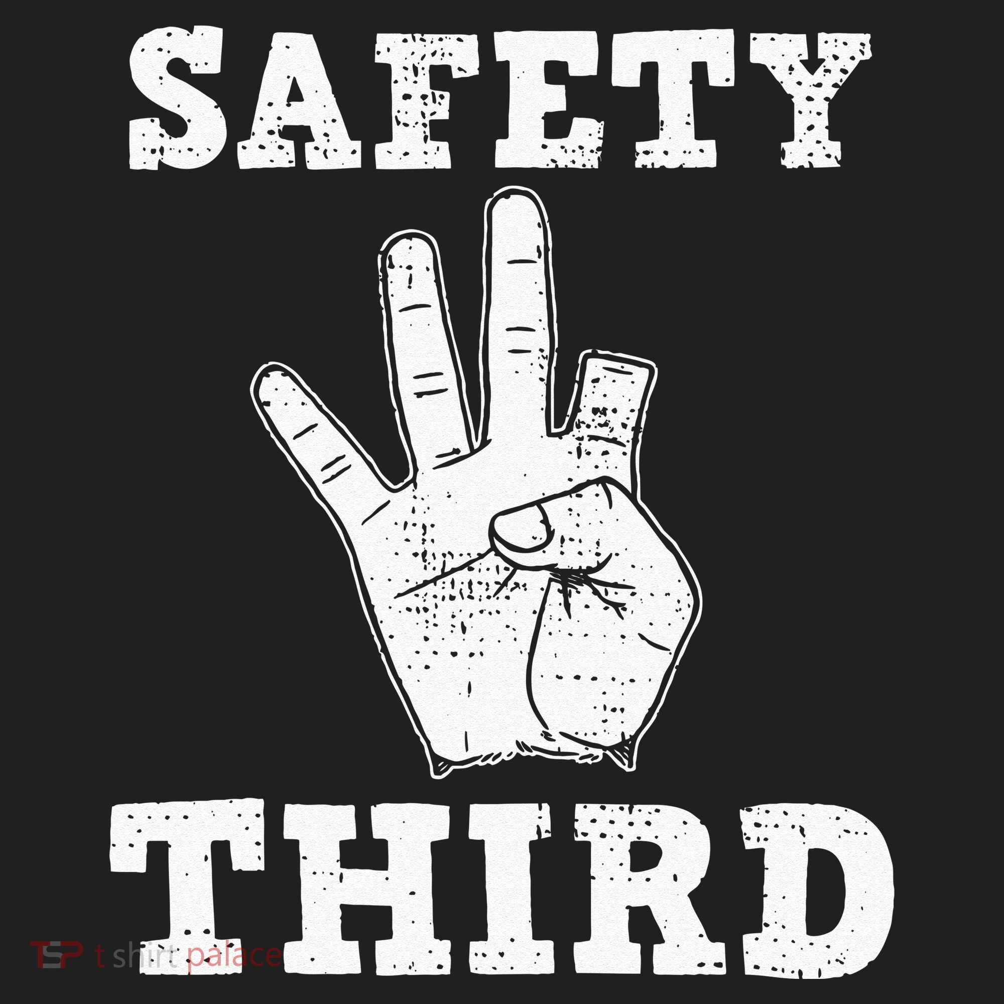 Funny Missing Finger Safety Third Fireworks July 4th Joke Golf Towel